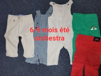 Lot vêtements été 6-9 mois
