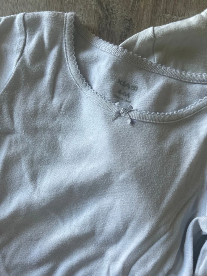 Lot de 2 maillots de corps 4/5 ans - photo numéro 4