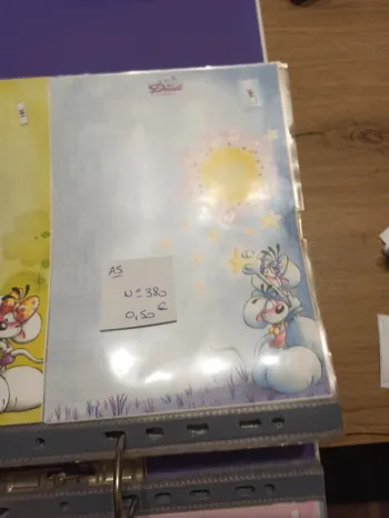 Feuille Diddl A5 380 0,50€