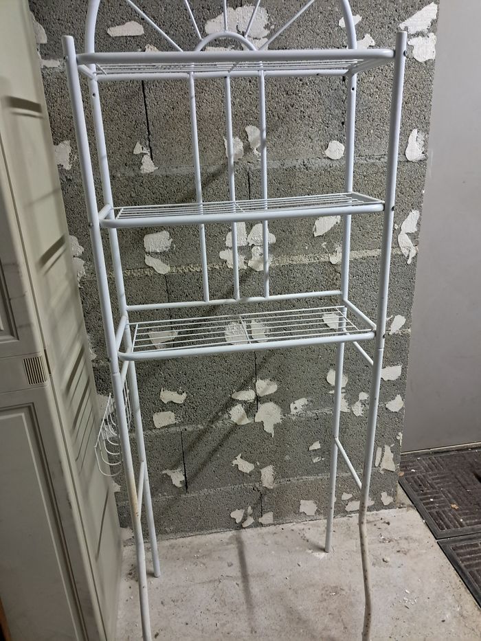 Étagère de rangement blanche - photo numéro 2