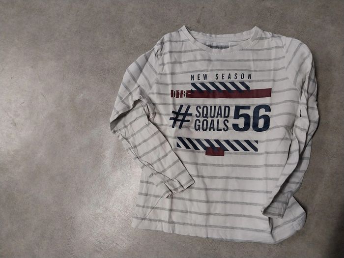 haut tee manches longues garcon 6 ans