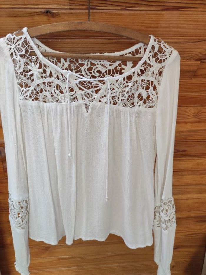Blouse dentelle