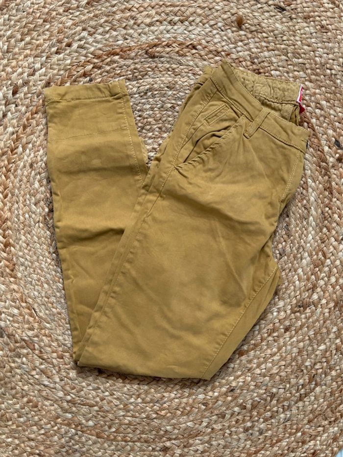 Pantalon miss captain moutarde