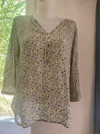 Blouse fleurie Armand Thierry tailleM