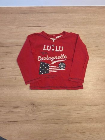 Tee-shirt manches longues 24 mois