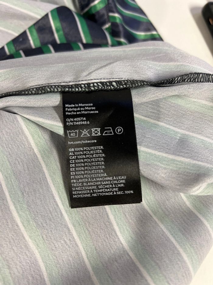 Chemise H&M À Rayures Taille 40 - photo numéro 9