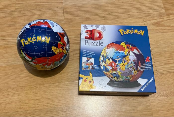 Puzzle 3D Pokémon Ravensburger 72 pièces complet 6–99 ans