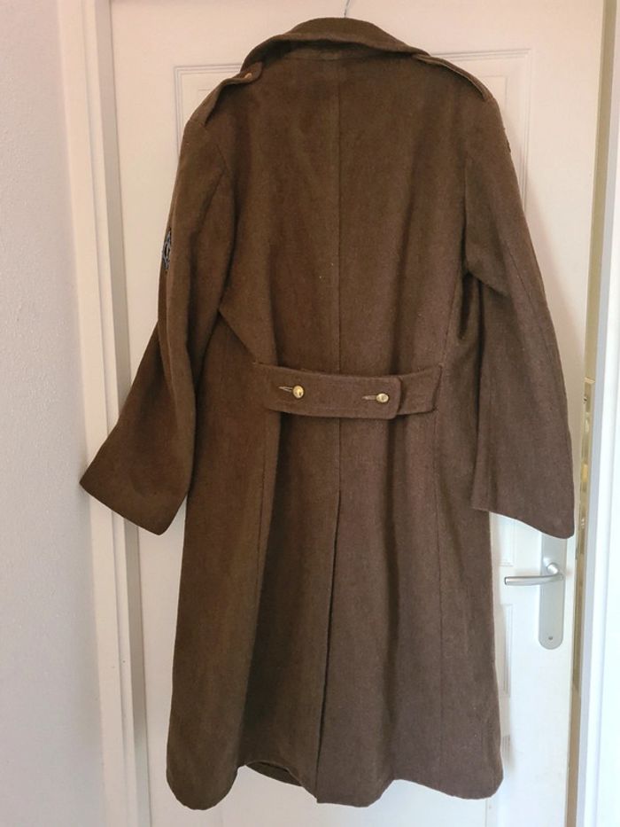 Manteau vintage long militaire - photo numéro 5