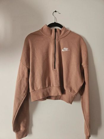 Sweat court à demi-zip pour femme * Nike/ taille S*
