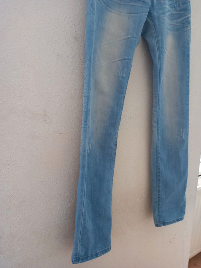 Pantalon jeans Femmes délavé Taille : 38 - photo numéro 2