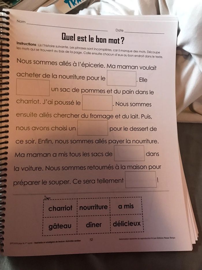 Habiletés et stratégies de lecture : activités variés cycle 1 - photo numéro 6