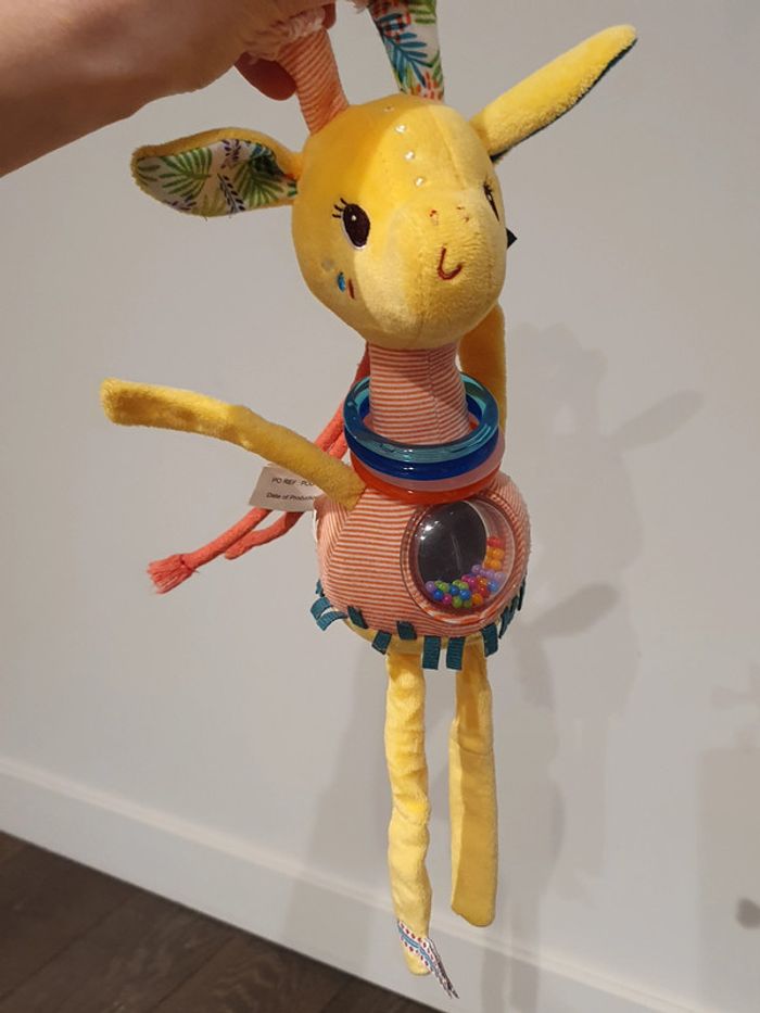 peluche lilliputien girafe - photo numéro 2