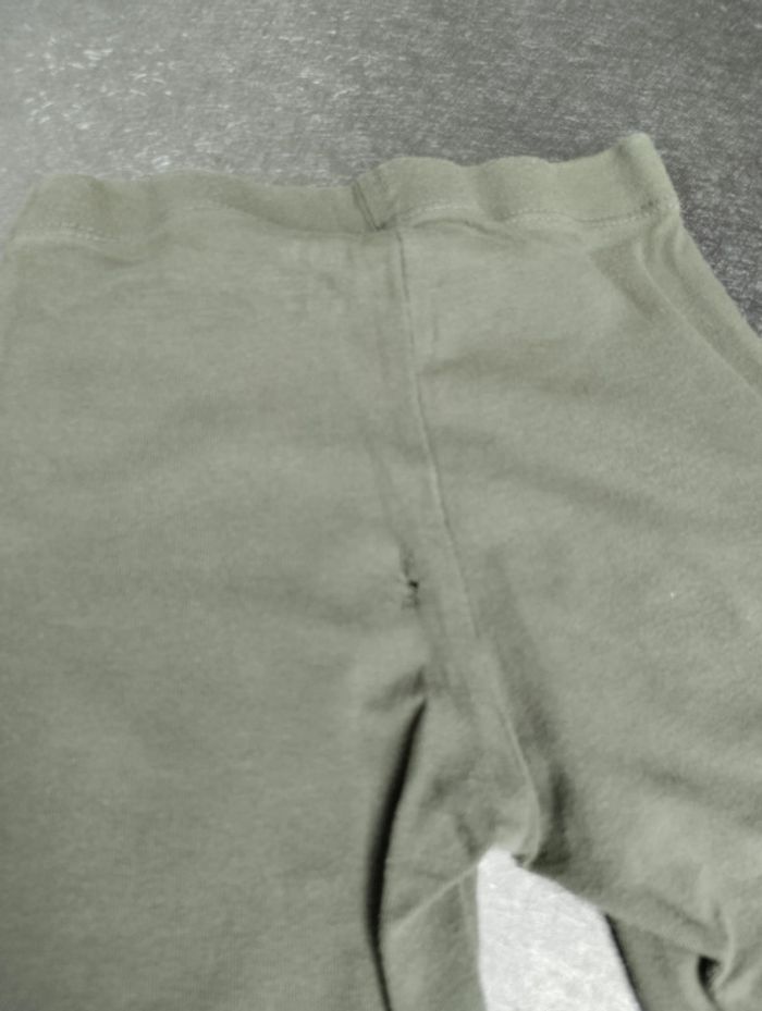 Legging 3/4 vert kaki 5 ans fille kiabi - photo numéro 4