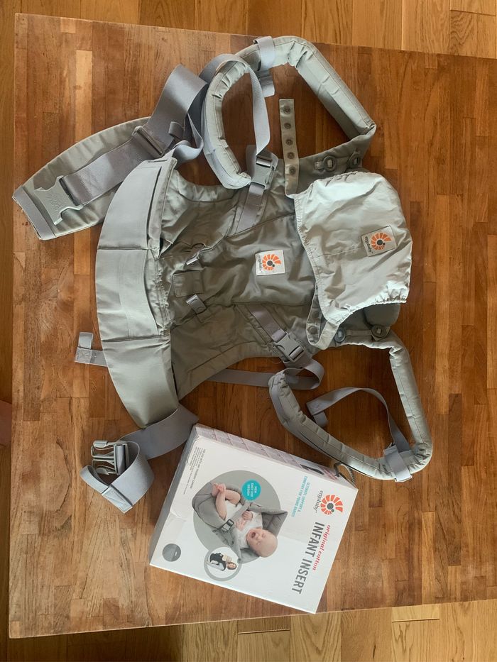 Porte bébé ergobaby 3 positions+ adapteur bébé