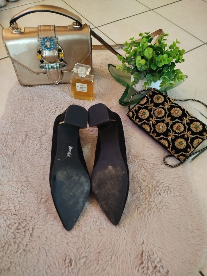 Escarpins noir doré PRIMARK - photo numéro 8