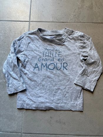 Manche longue bébé