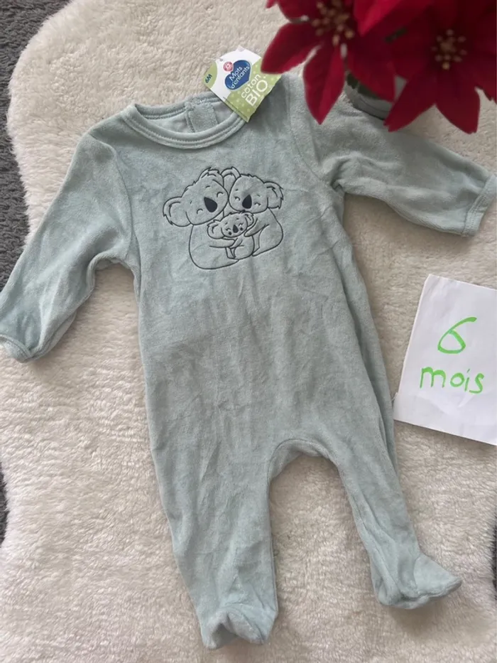 Pyjama ~ mots d’enfants ~ 6 mois