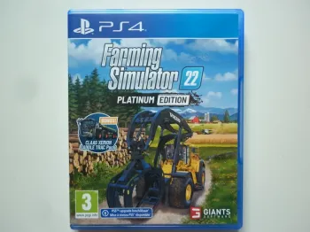 Farming Simulator 22 Platinum Edition Jeu Vidéo PS4 Playstation 4