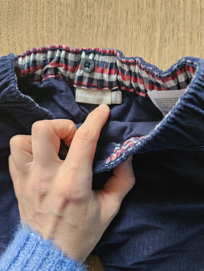 Pantalons sergent major en velours côtelé - photo numéro 4