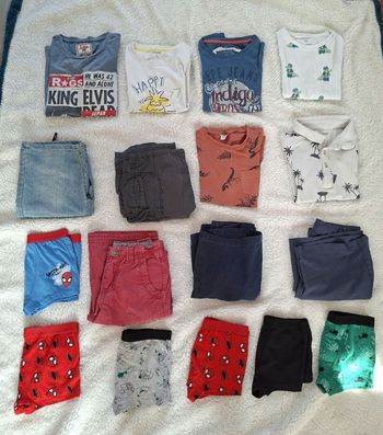 Lot d’habit 8 ans été garçon très bon état