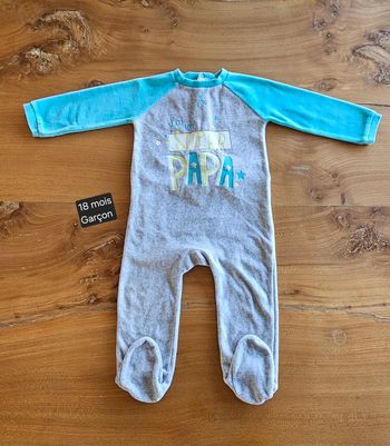 Pyjama chaud bébé garçon 