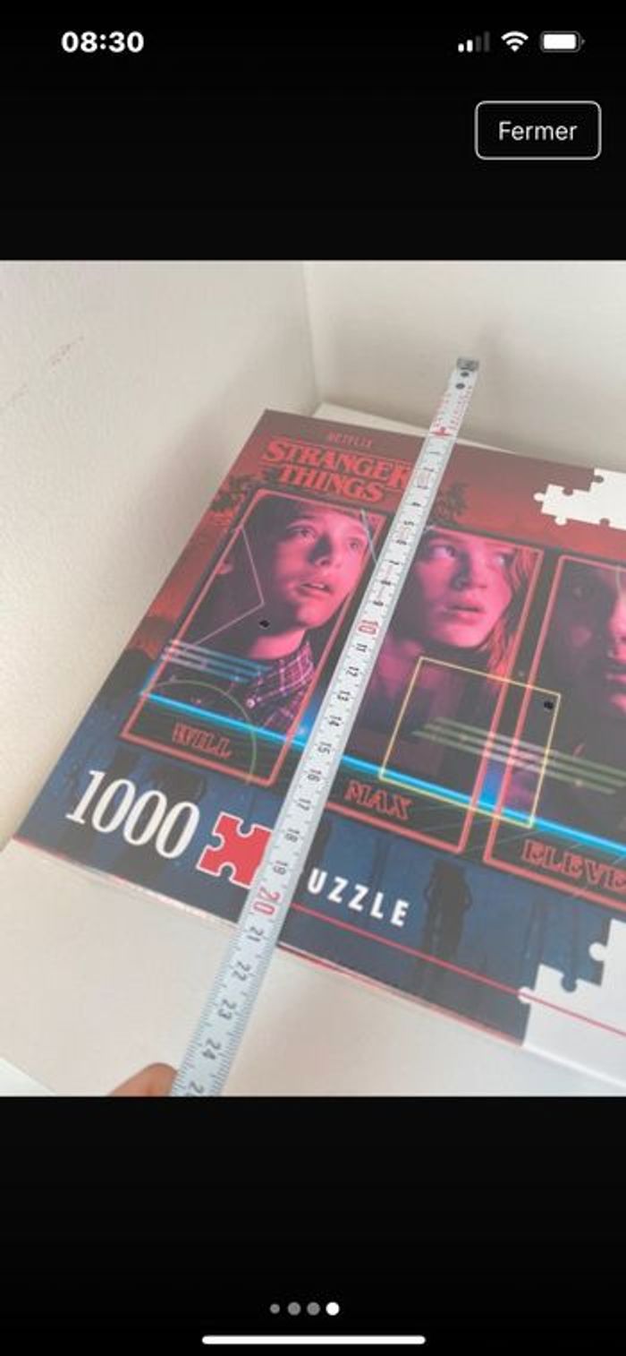CLEMENTONI Puzzle 1000 pièces panorama Stranger Things - photo numéro 4
