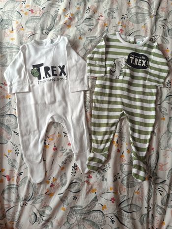 Lot de 2 pyjamas bébé garçon