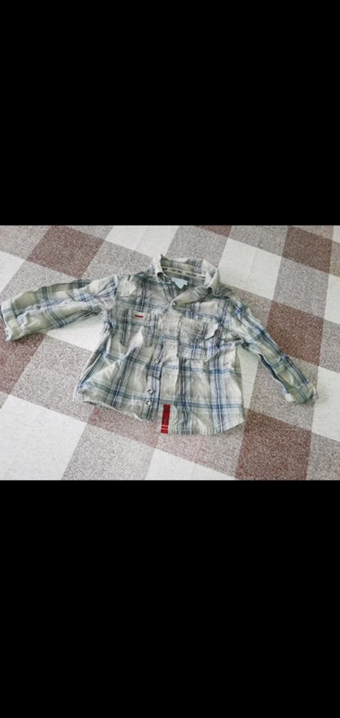 Chemise 12 mois manches longues obaïbi