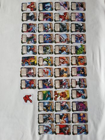 Cartes Marvel Leclerc