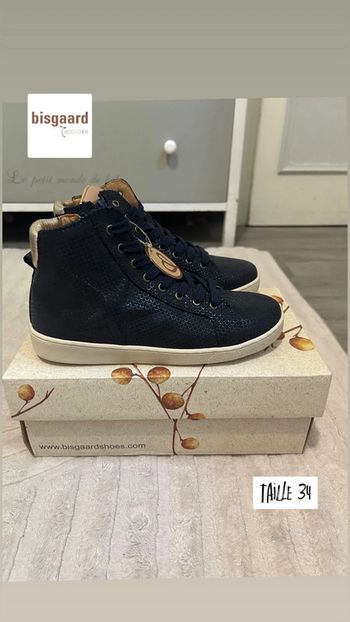 Basket Bisgaard taille 34 neuve
