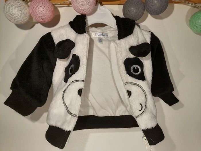 Veste panda - photo numéro 3