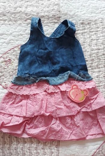 Robe fille 12 mois toute neuve