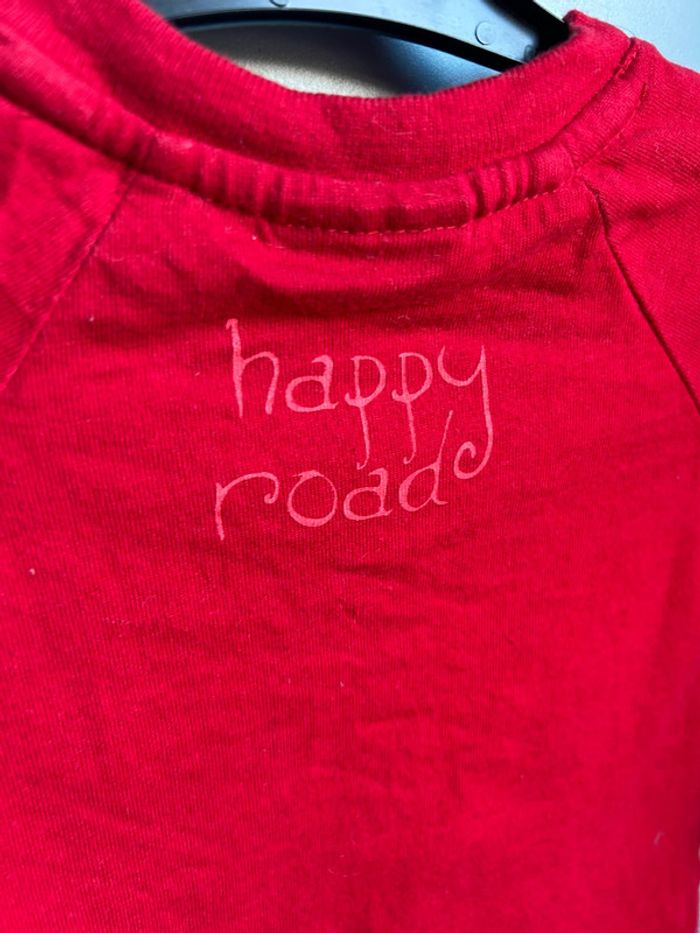 Tee shirt manches longues,pickouik , rouge - photo numéro 7