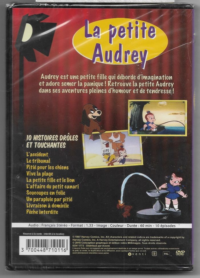 LA PETITE AUDREY / DVD Neuf sous blister - VF - photo numéro 2