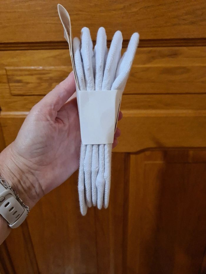 Lot  5 paires protège  pieds  footies - photo numéro 3