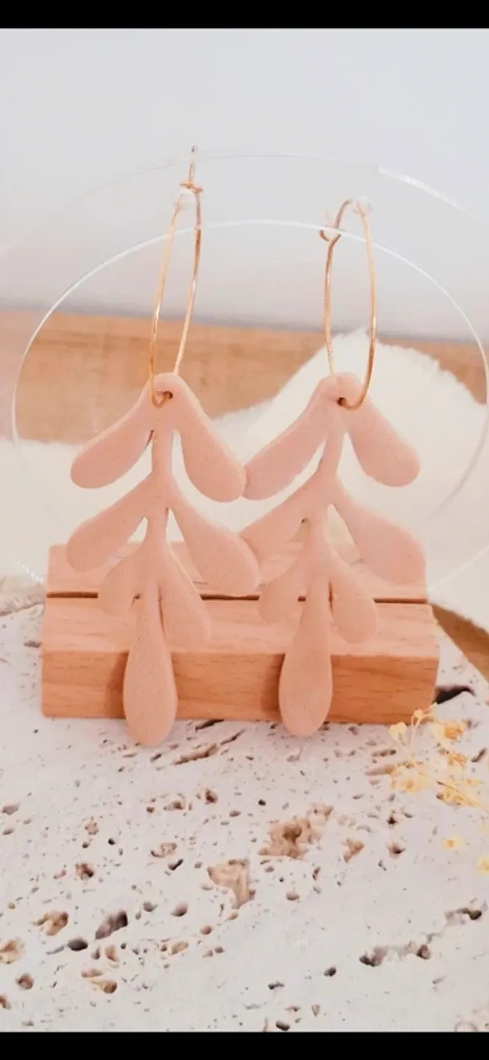 🌊 Écume salée xxl – Boucles d’oreilles bohème chic - photo numéro 5