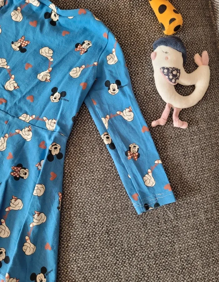 Robe Minnie et Mickey manches longues 3 ans - photo numéro 6