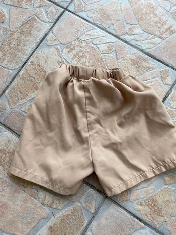 Short crème garçon