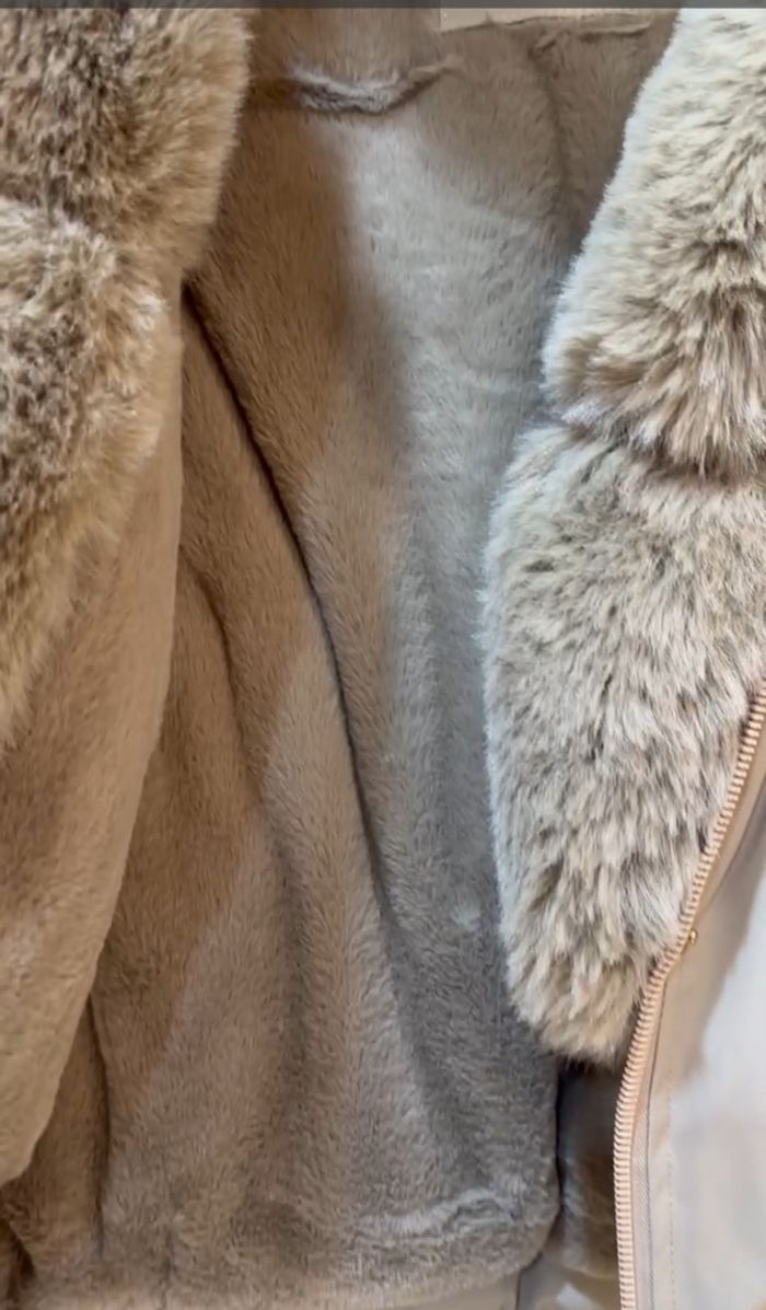 Manteau fourré enfant chaud 12 ans - photo numéro 3