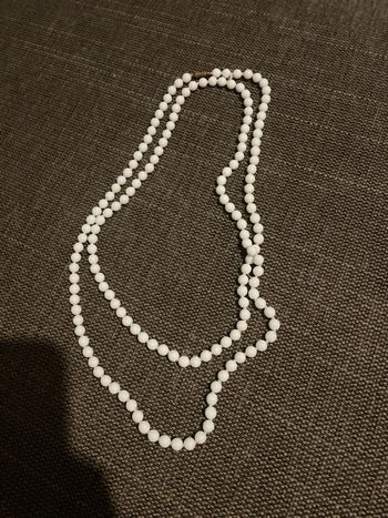 Long Collier En Perles