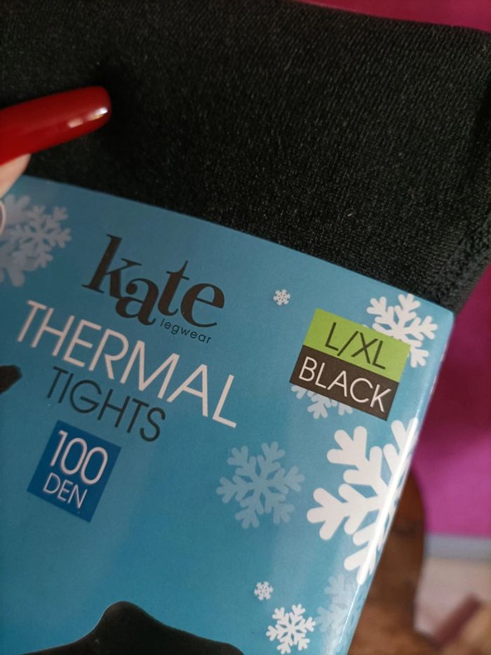 Collants thermiques noirs pour femme TL/XL - photo numéro 6