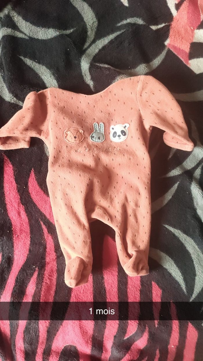 Pyjama 1 mois