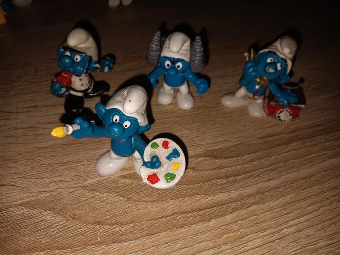 4 schtroumpf de collection - photo numéro 2
