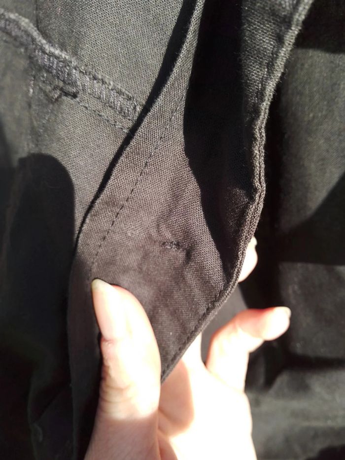 Chemise manches longues grise foncé ado - photo numéro 17