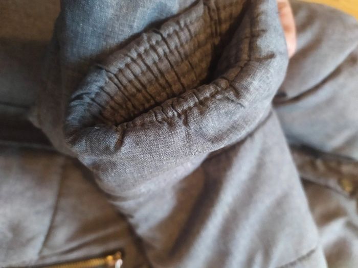 Manteau hiver gris - photo numéro 5