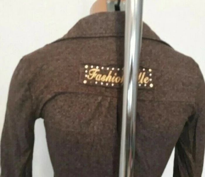 Beau haut forme tunique marron T: 36 /38 - photo numéro 4