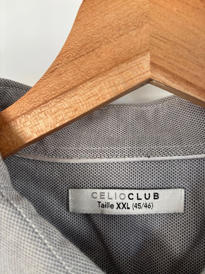 Chemise Celio Gris taille XXL 45/46 - photo numéro 2