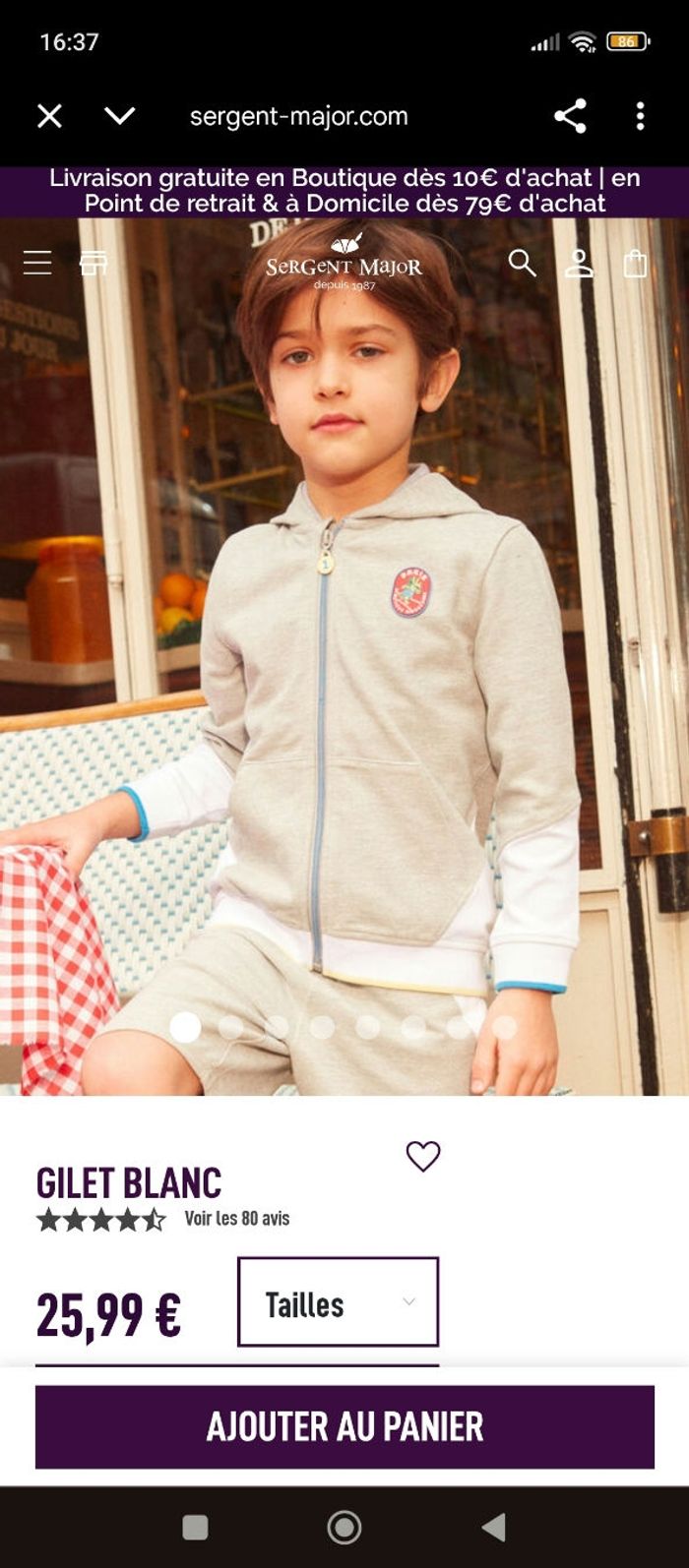 Veste 11 ans 146 cm - photo numéro 8