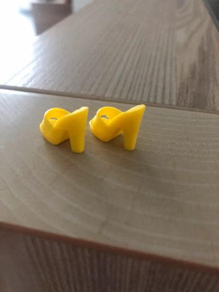 Paire de chaussure barbie accessoire jaune - photo numéro 5