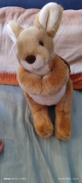 Doudou kangourou nature planet 